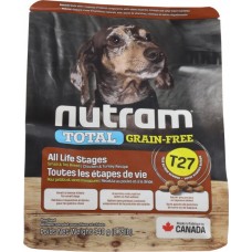 Сухий беззерновий корм для собак Nutram T27 Chicken and Turkey Small Dog 0.34 кг