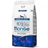Сухий корм для цуценят Monge (Монж) Dog Medium Puppy & Junior Chiсken 0.8 кг