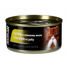 Вологий корм для котів Animall Cat Chicken in Jelly 85 г