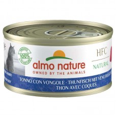 Вологий корм для котів Almo Nature HFC Cat Natural Tuna Shellfish 70 г