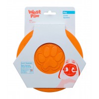 Игрушка для собак West Paw Zisc Flying Disc Orange 17 см