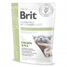 Сухий лікувальний корм для котів Brit Veterinary Diet Diabetes 0.4 кг