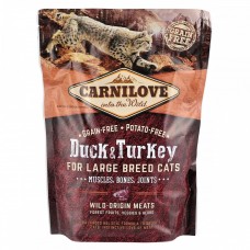 Сухий корм для котів Carnilove Cat Adult Large Duck & Turkey 0.4 кг