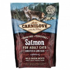 Сухий корм для котів Carnilove Cat Salmon Sensitive & LongHair 0.4 кг