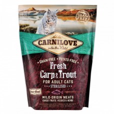 Сухий корм для котів Carnilove Cat Fresh Carp & Trout Sterilised 0.4 кг