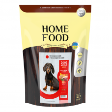 Сухий корм для собак Home Food Dog Adult Mini Duck & Chickpeas 1.6 кг