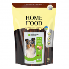 Сухий корм для собак Home Food Dog Medium & Maxi Active Lamb & Rice 1.6 кг