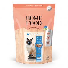 Cухий гіпоалергенний корм для котів Home Food Cat Adult Hypoallergenic Sea Mix 1.6 кг