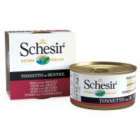 Влажный корм для котов Schesir (Шезир) Cat Tuna & Dentex 85 г
