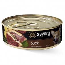 Вологий корм для собак Savory Dog Gourmand Duck 100 г