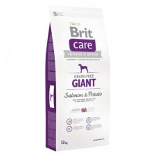 Сухий беззерновий корм для собак Brit Care (Бріт Кеа) GF Giant Adult Salmon 12 кг