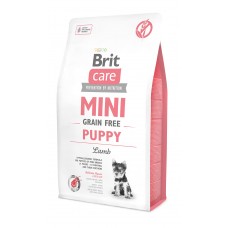 Сухой беззерновой корм для щенков Brit Care (Брит Кеа) GF Mini Grain Free Puppy Lamb 2 кг