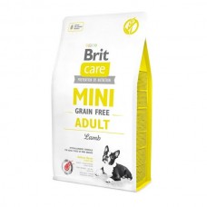 Сухий беззерновий корм для собак Brit Care GF Mini Adult Lamb 2 кг