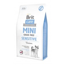 Сухой беззерновой корм для собак Brit Care GF Mini Sensitive Venison 2 кг