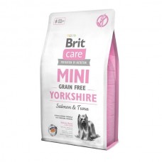 Сухой беззерновой корм для собак Brit Care GF Mini Yorkshire Salmon & Tuna 0.4 кг