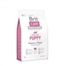 Сухий беззерновий корм для щенят Brit Care GF Puppy Salmon & Potato 1 кг