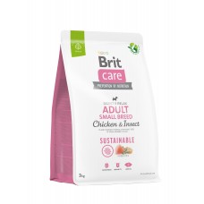 Сухой корм для собак Brit Care (Брит Кеа) Sustainable Adult Small Breed 3 кг