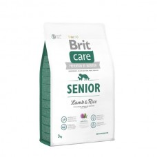 Сухий корм для собак Brit Care Senior lamb & Rice 1 кг