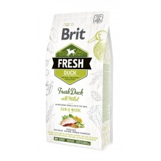 Сухий корм для собак Brit Fresh Adult Active Duck & Millet 2.5 кг