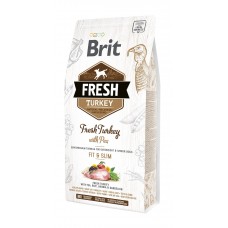 Сухий корм для собак Brit Fresh Adult Light Turkey & Pea 2.5 кг