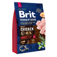Сухий корм для собак Brit Premium (Бріт Преміум) Adult L Chicken 3 кг