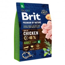 Сухий корм для собак Brit Premium Adult XL Chicken 3 кг