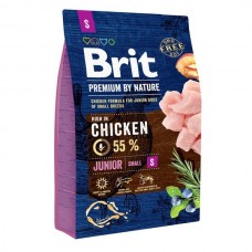 Сухий корм для собак Brit Premium Junior S Chicken 3 кг