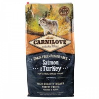 Сухий корм для собак Carnilove (Карнілав) Adult Large Salmon & Turkey 12 кг