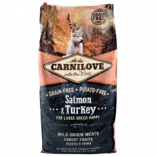 Сухой корм для щенков Carnilove (Карнилав) Puppy Large Salmon & Turkey 12 кг