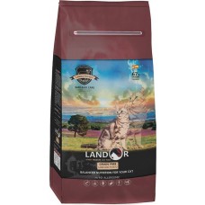 Сухий беззерновий корм для котів Landor (Ландор) Adult Cat Grain Free Hairball Control 0.4 кг