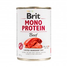 Вологий корм для собак Brit Mono Protein Beef 400 г