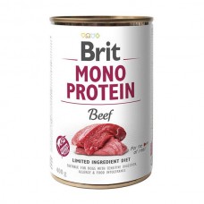 Вологий корм для собак Brit Mono Protein Beef 400 г