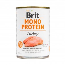 Вологий корм для собак Brit Mono Protein Turkey 400 г