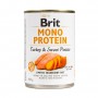 Вологий корм для собак Brit (Бріт) Mono Protein Turkey & Sweet Potato 400 г