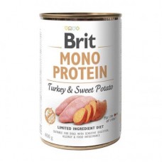 Вологий корм для собак Brit Mono Protein Turkey & Sweet Potato 400 г