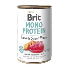 Вологий корм для собак Brit Mono Protein Tuna & Sweet Potato 400 г