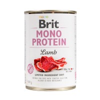 Вологий корм для собак Brit (Бріт) Mono Protein Lamb 400 г