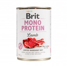 Влажный корм для собак Brit Mono Protein Lamb 400 г