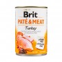 Вологий корм для собак Brit (Бріт) Pate & Meat Turkey 400 г