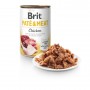 Вологий корм для собак Brit (Бріт) Pate & Meat Chicken 400 г