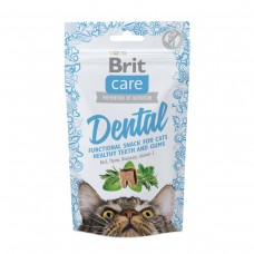Ласощі для котів Brit Care (Бріт Кеа) Dental 50 г