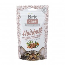 Ласощі для котів Brit Care (Бріт Кеа) Hairball 50 г