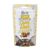 Лакомство для котов Brit Care (Брит Кеа) Shiny Hair 50 г