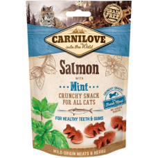 Ласощі беззернові для котів Carnilove Cat Crunchy Snack Salmon with Mint 50 г