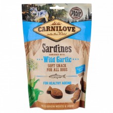 Беззернові ласощі для собак Carnilove Semi Moist Sardines & Garlic 0.2 кг