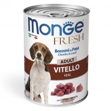 Вологий корм для собак Monge Dog Fresh Veal 0.4 кг