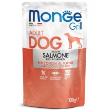 Вологий корм для собак Monge Dog Grill Salmon 100 г