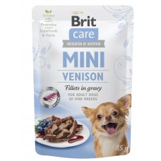 Вологий корм для собак Brit Care Dog Mini Fillets In Gravy Venison Влажный корм для собак Brit Care Dog Mini Fillets In Gravy Salmon & Herring 85 г