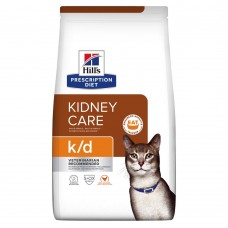 Сухий лікувальний корм для котів Hill's Prescription Diet Feline k/d Kidney Care Chicken 8 кг