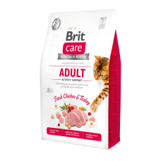 Сухий беззерновий корм для котів Brit Care Cat GF Adult Activity Support 0.4 кг